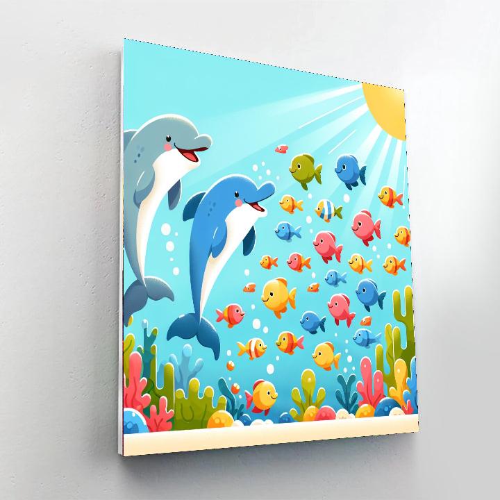 Ocean Of Imagination Number Painting