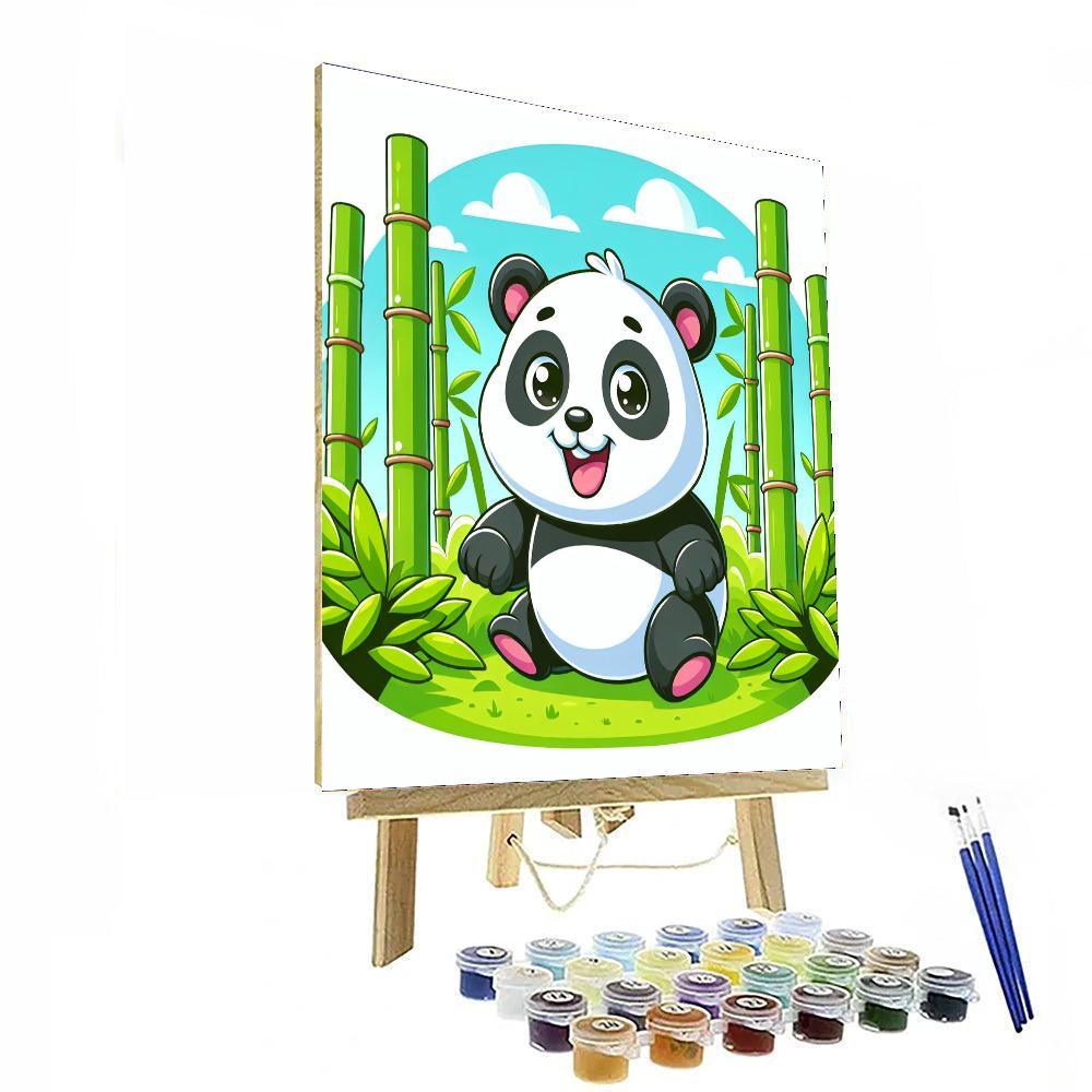Adventure Panda Painting By Numbers Kit