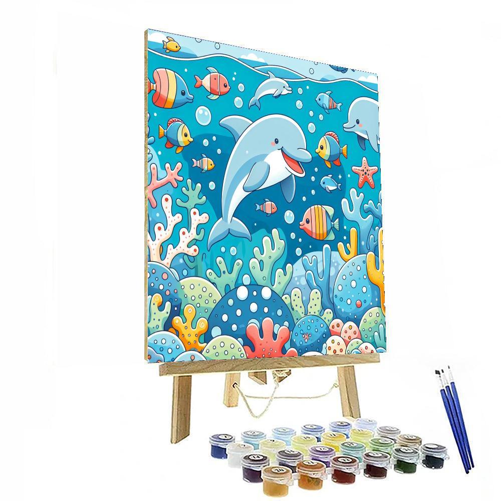 Happy Underwater Adventure Paint By Color