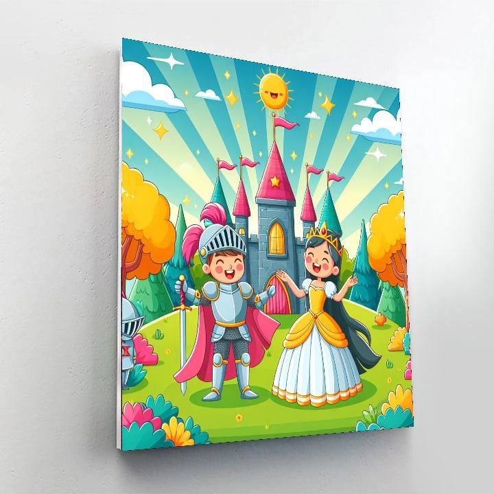 Royal Adventures In Fantasy Land Painting By Numbers Kit