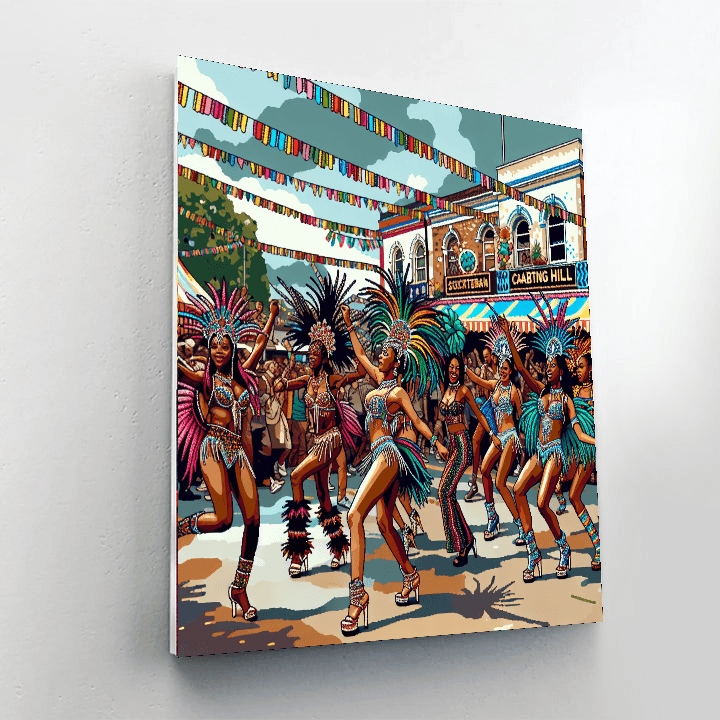 Carnival Of Notting Hill - Uk Painting By Numbers Kit