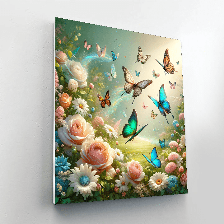 Ethereal Butterfly Dance Paint By Numbers Kits