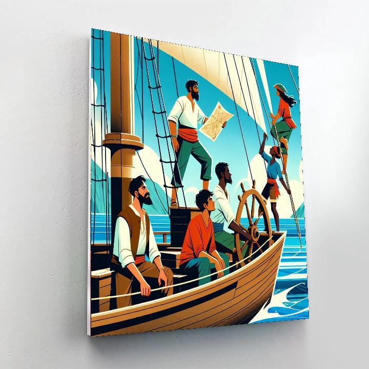 Ocean Quest Adventure Painting By Numbers Kit