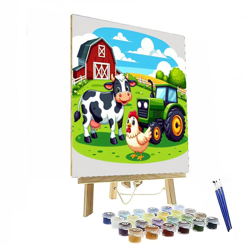 Farm Life Adventure Paint By Number