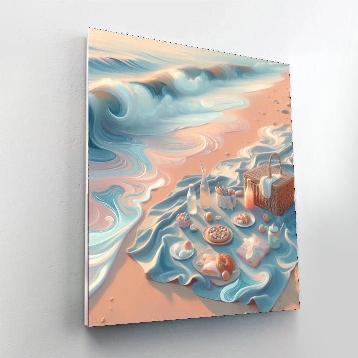 Dreamy Seaside Picnic Numbered Painting Kits