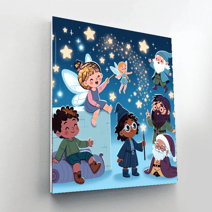 Starlit Dreamland Voyage Paint By Numbers Kits