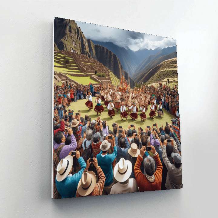 Inti Raymi Number Painting