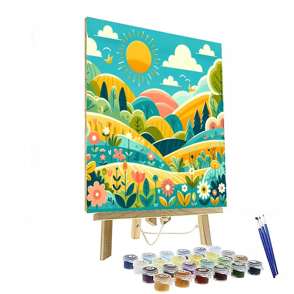 Nature's Paint Palette Paint By Numbers Kits