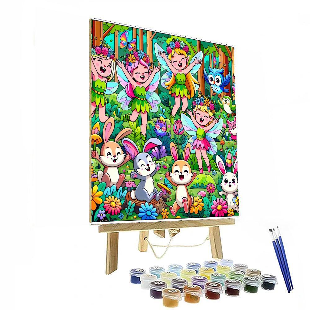 Fairy Forest Celebration Numbered Painting Kits