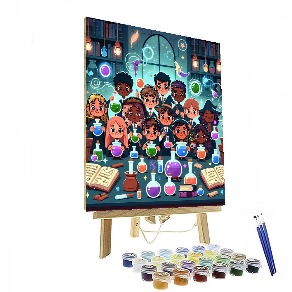 Magic Potions Class Paint By Number