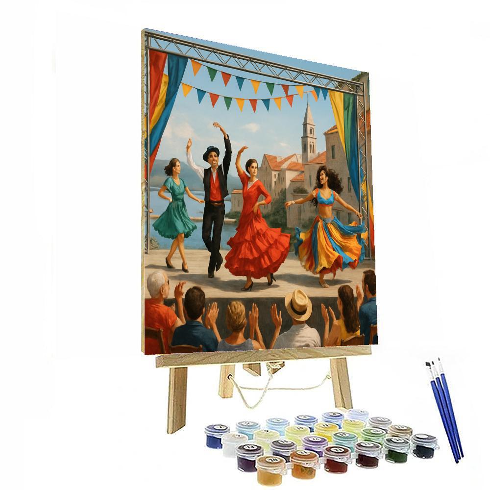 International Festival Of Dance - Croatia DIY Paint By Numbers