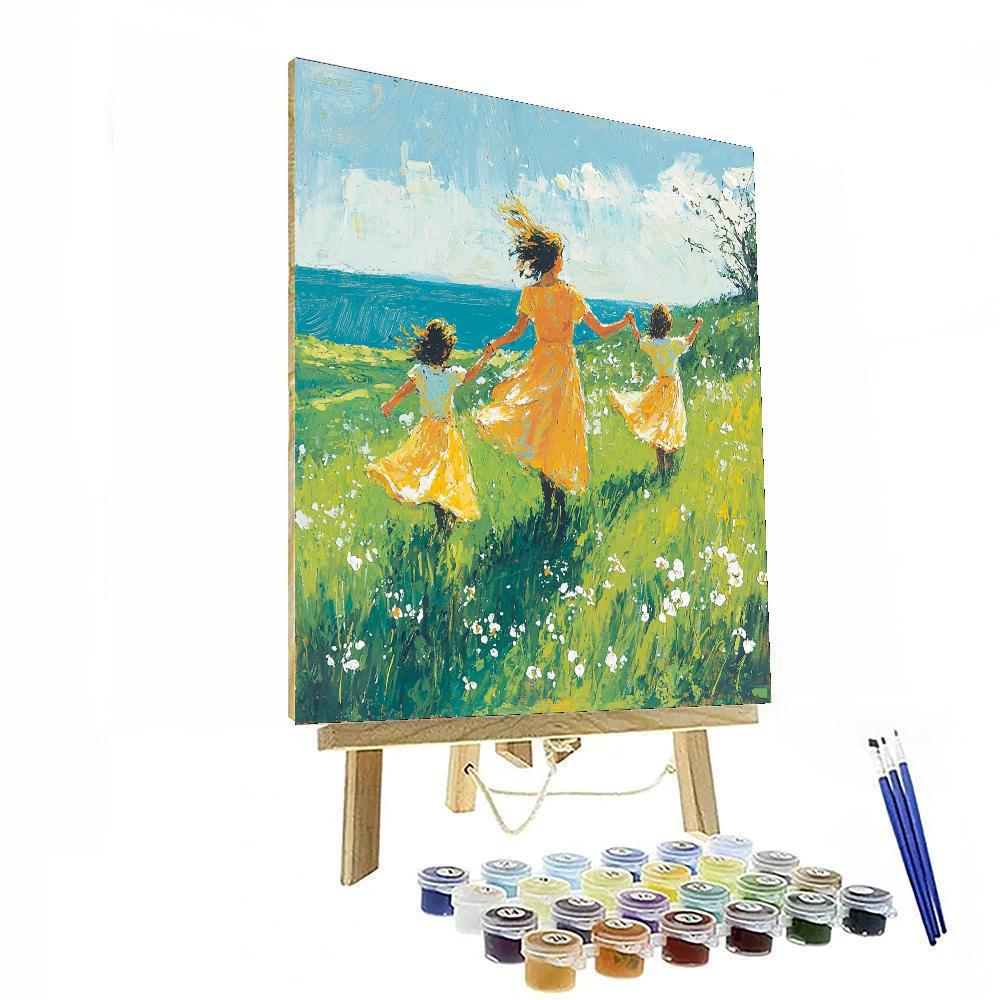 Joyful Dance In The Meadow Paint By Number