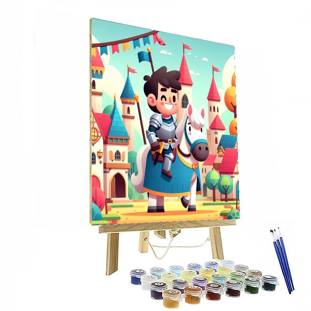 Knight's Medieval Quest Paint By Numbers Kits