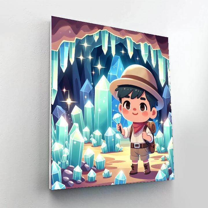 Crystal Cave Curiosities Paint By Color