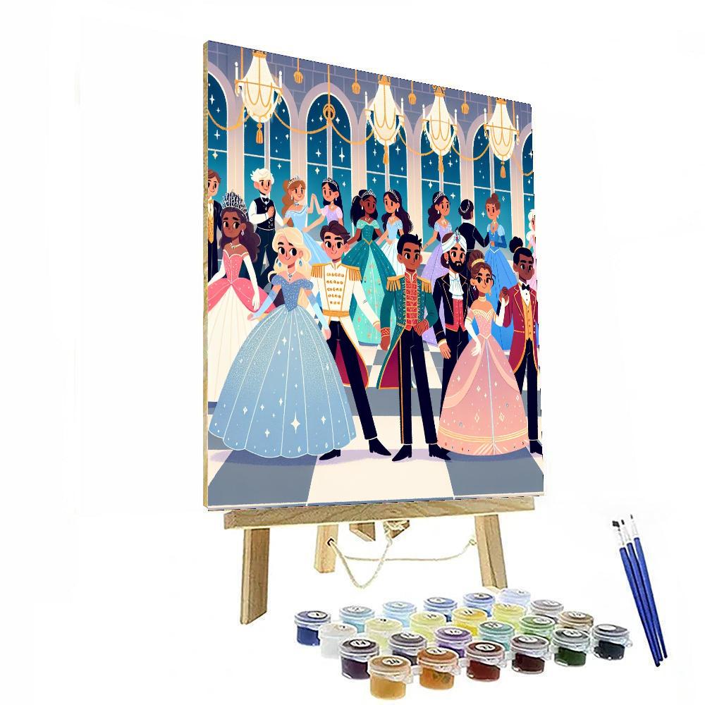 Magical Kingdom Ball Painting Number Kit