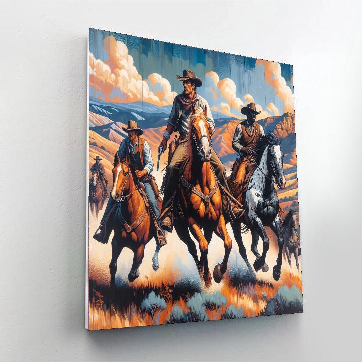 Incredible Wild West Journey Paint By Numbers Kits