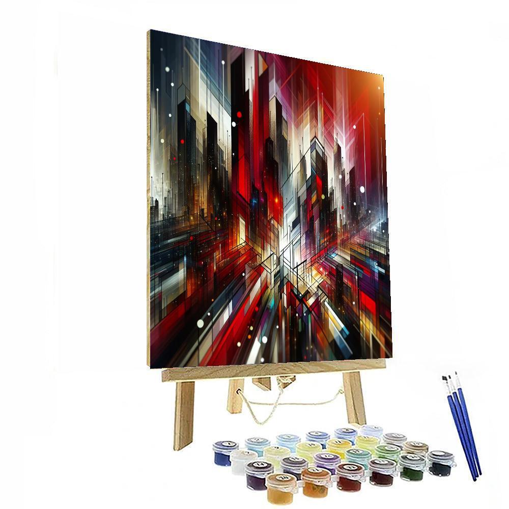 Modern Urban Expressions Numbered Painting Kits