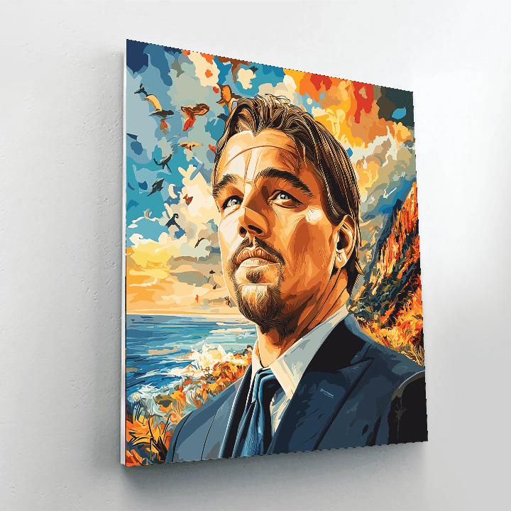 Leonardo Dicaprio: Chasing Dreams Beyond The Titanic Paint By Number