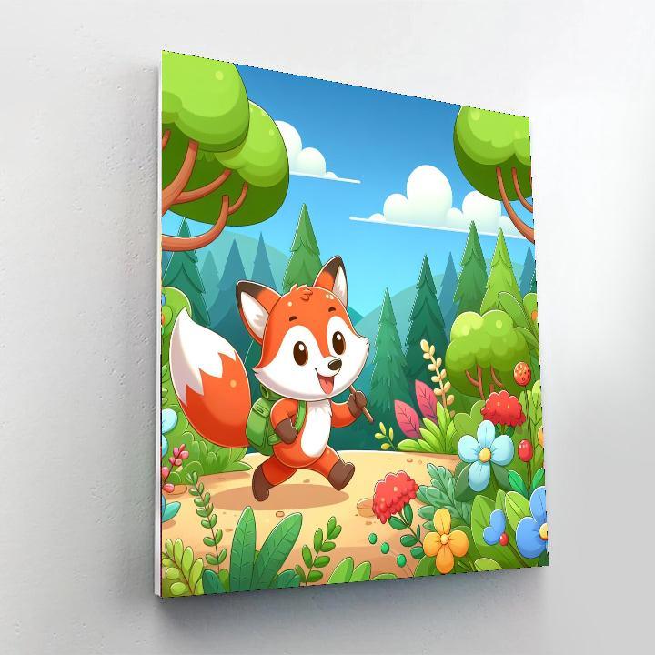 Curious Fox Explorer DIY Paint By Numbers