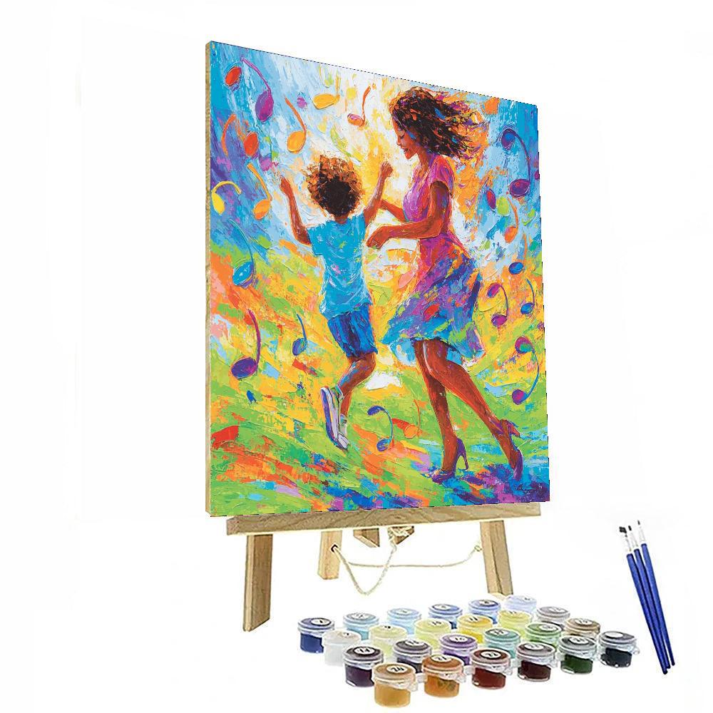 Mom's Musical Moments Painting Number Kit