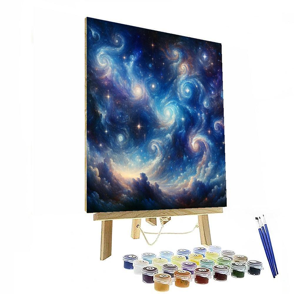 Celestial Night Symphony Paint By Numbers Art