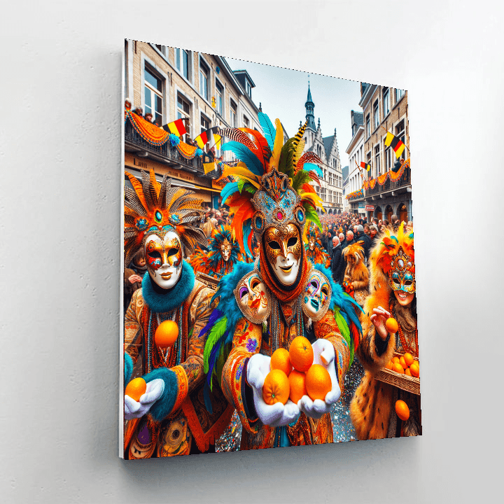 Carnival Of Binche Paint By Number