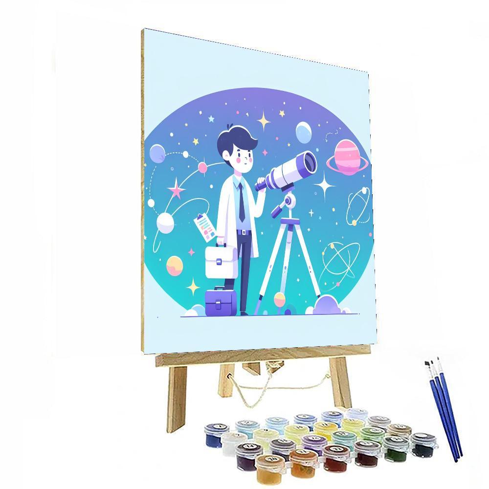 Galactic Science Adventure Paint By Color