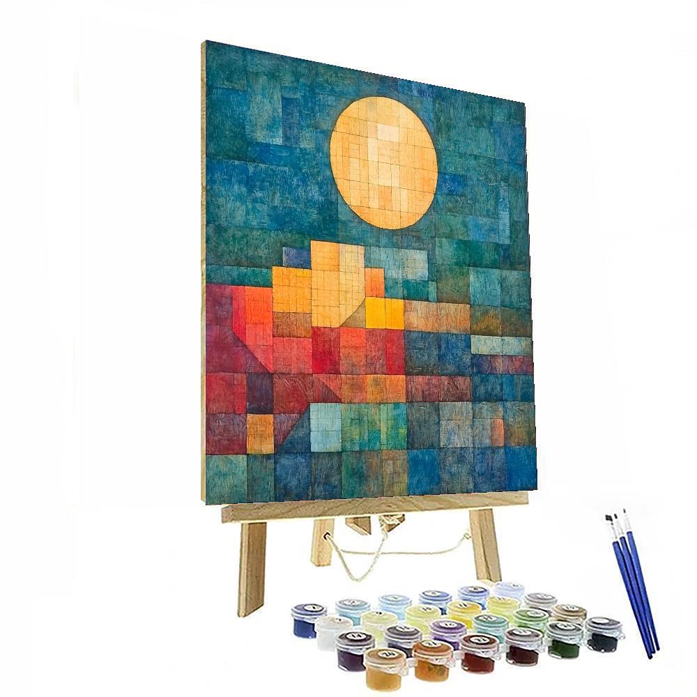 Paul Klee Inspired Harmony Of Emotions  Painting Number Kit