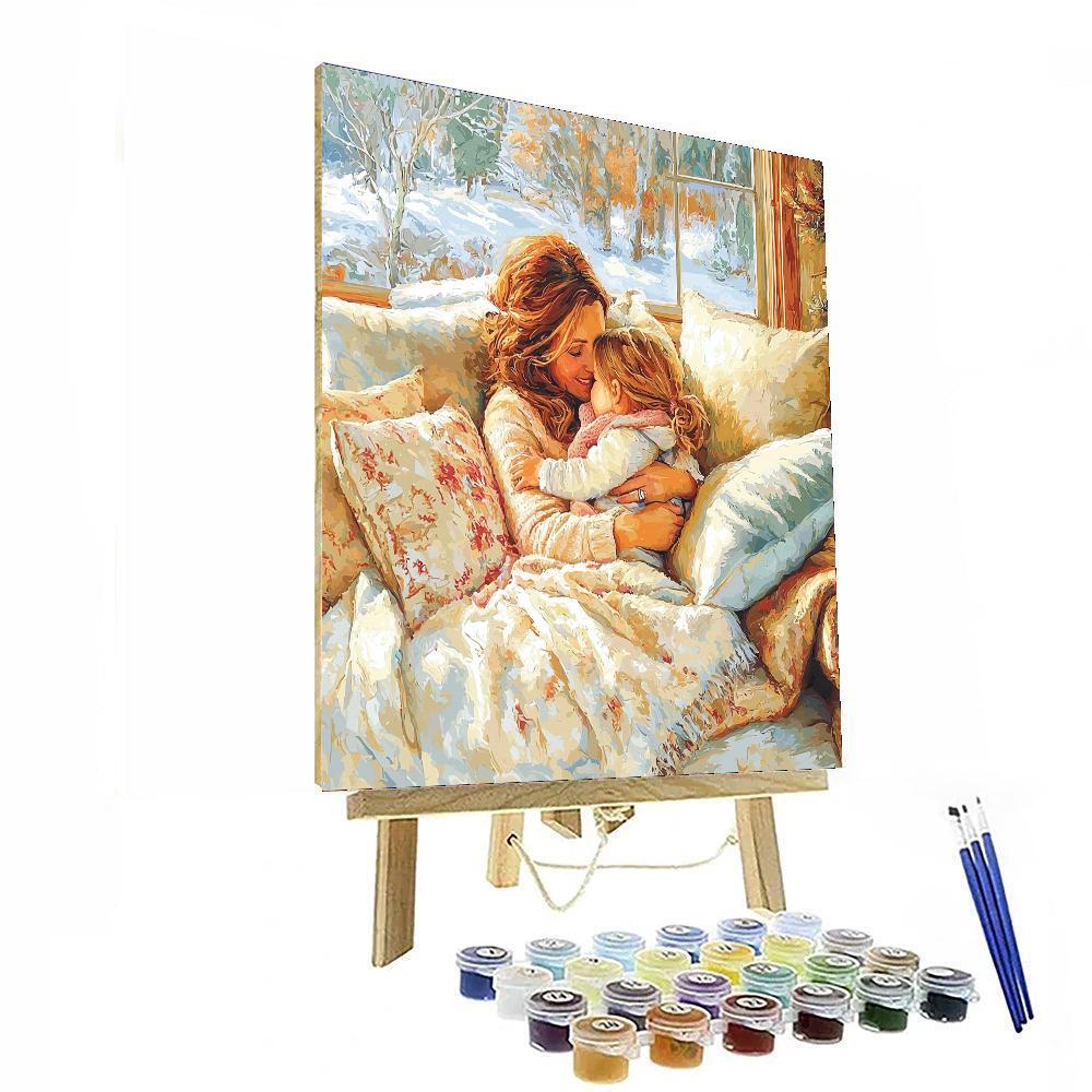A Cozy Cuddle Paint By Numbers