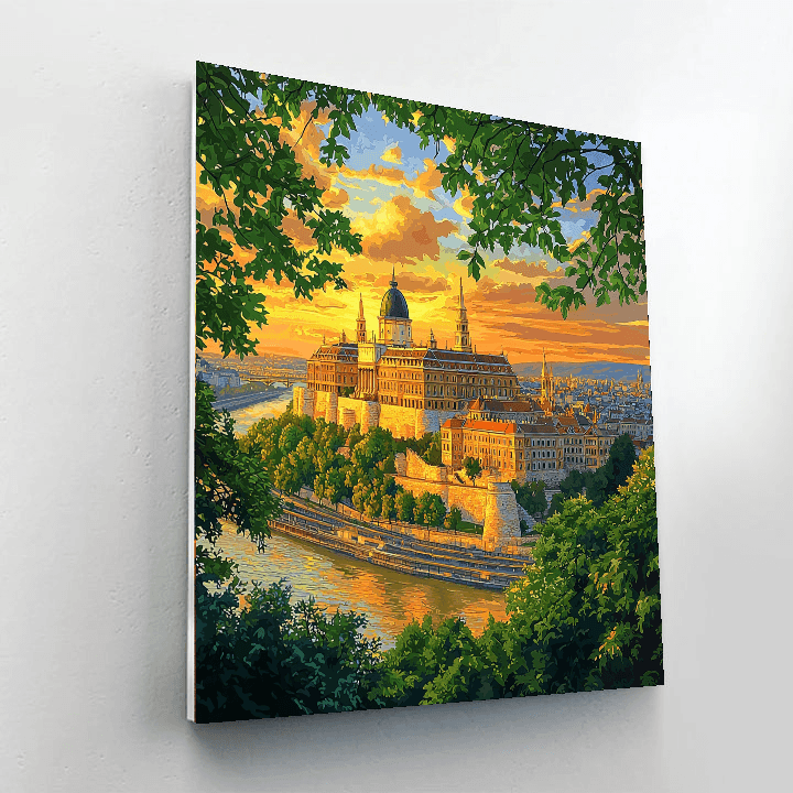 Buda Castle Paint By Numbers