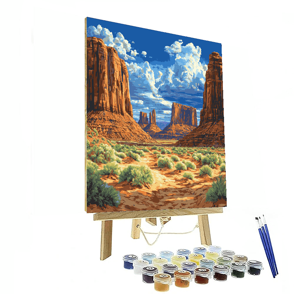 Monument Valley - Arizona Number Painting