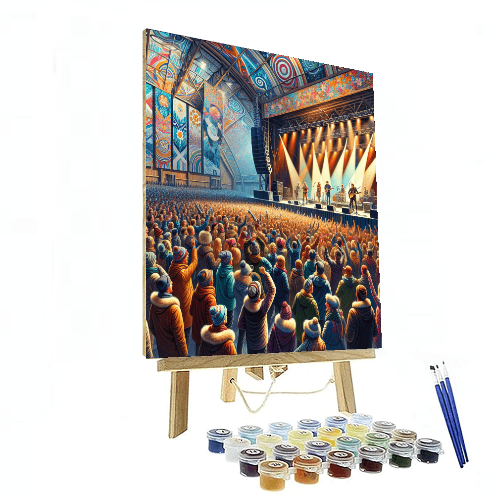 Iceland Airwaves Festival Paint By Color