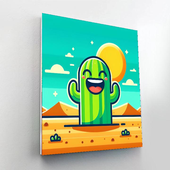 Cheery Cactus Adventure Paint By Numbers Kits