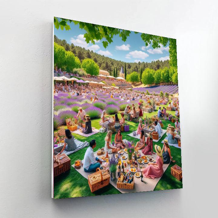 Piknik De Provence Paint By Numbers