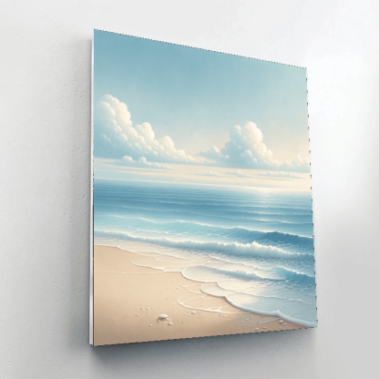 Beach Serenity Paint By Numbers Art