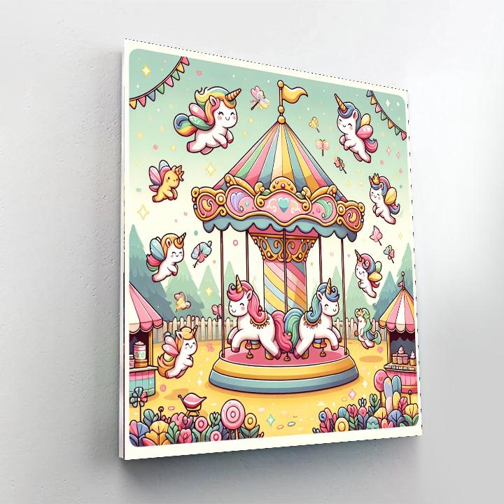 Fantasy Fair Number Painting