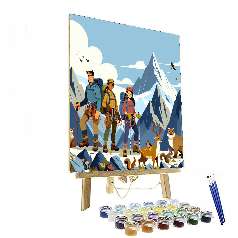 Rocky Mountain Expedition Numbered Painting Kits
