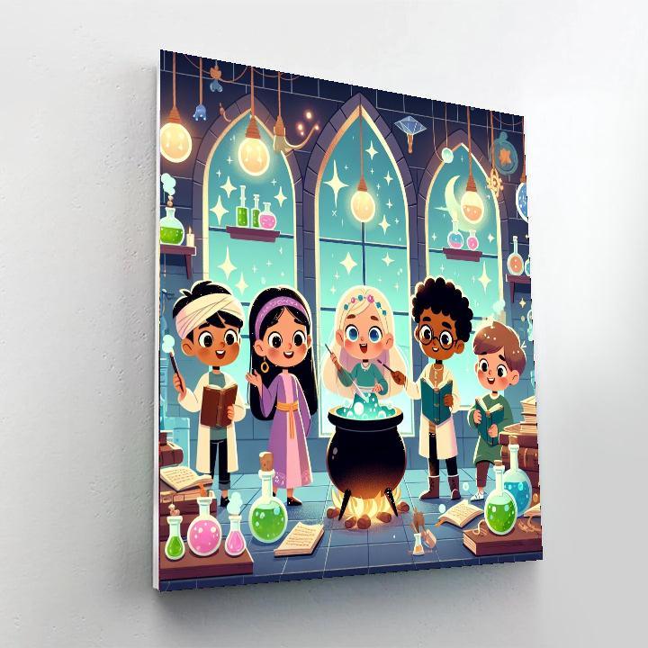 Magic Potion Mastery Painting Number Kit