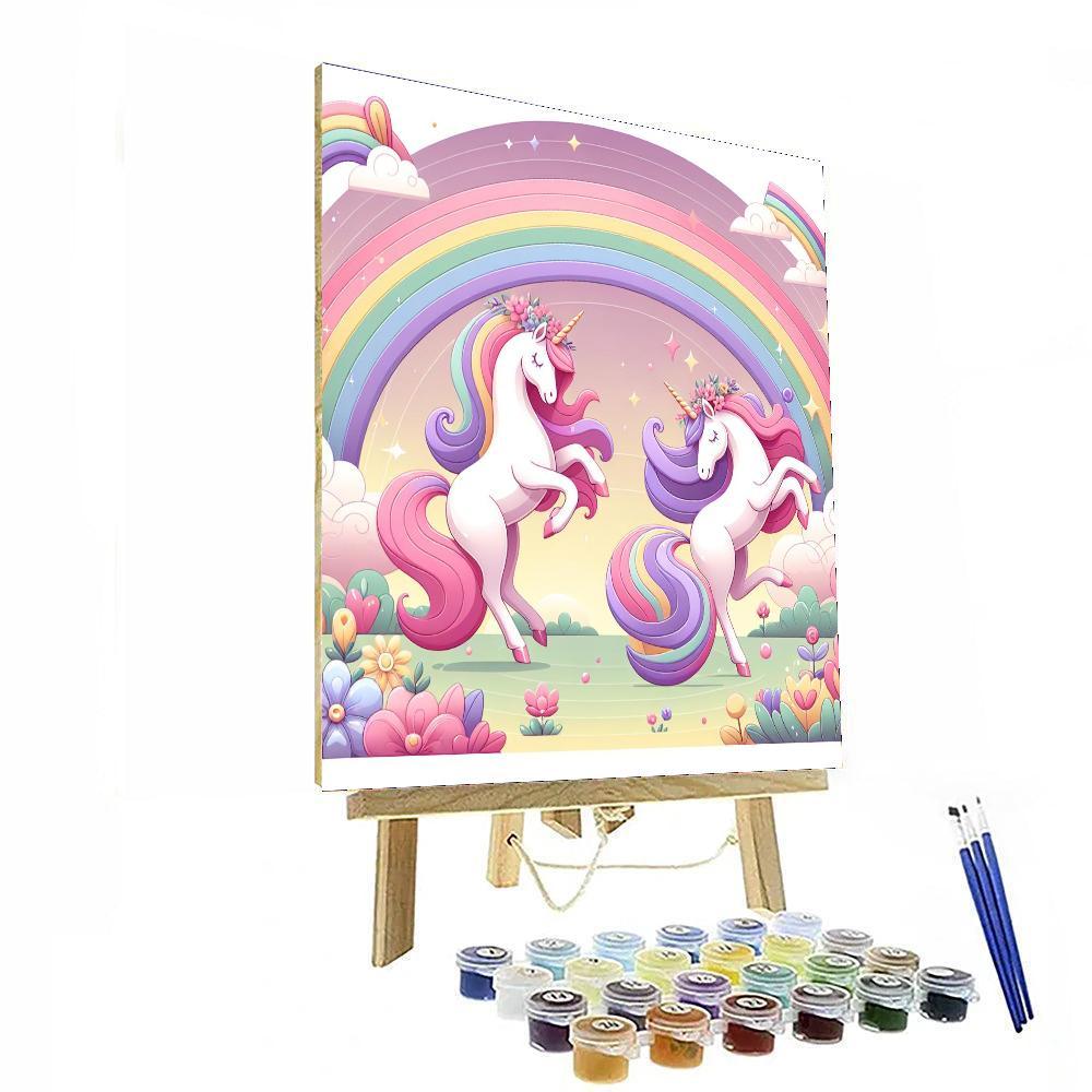 Radiant Rainbow Unicorns Paint By Numbers Kits