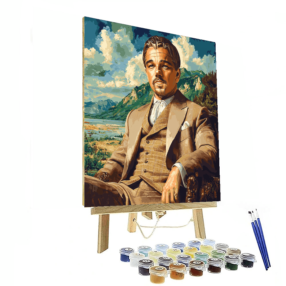 Leonardo Dicaprio: The Visionary Voyager Of The Screen Paint By Numbers