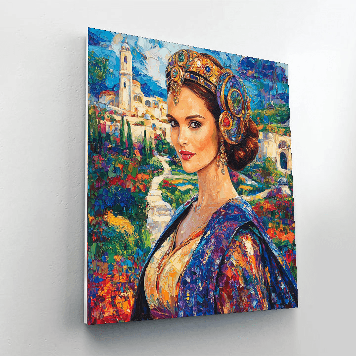 Natalie Portman: The Graceful Evolution Of Padmé Amidala DIY Paint By Numbers