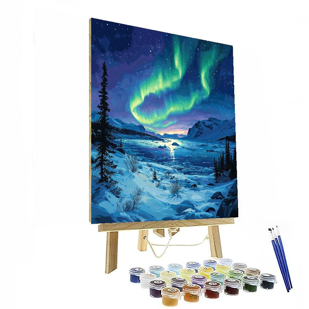 The Arctic Circle Numbered Painting Kits