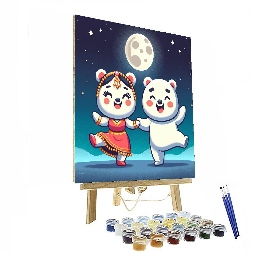Dancing Bears Painting Number Kit