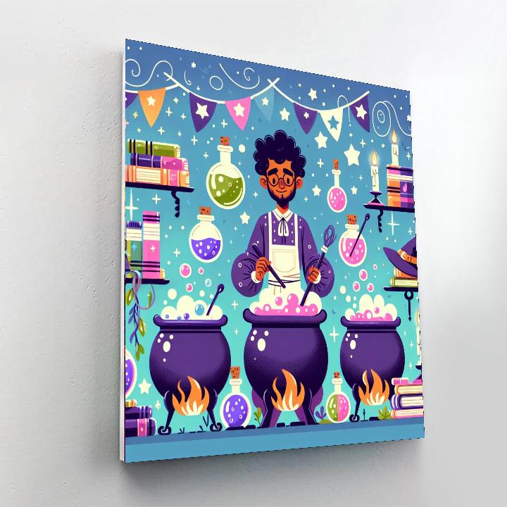 Magic Potions Lab Paint By Number