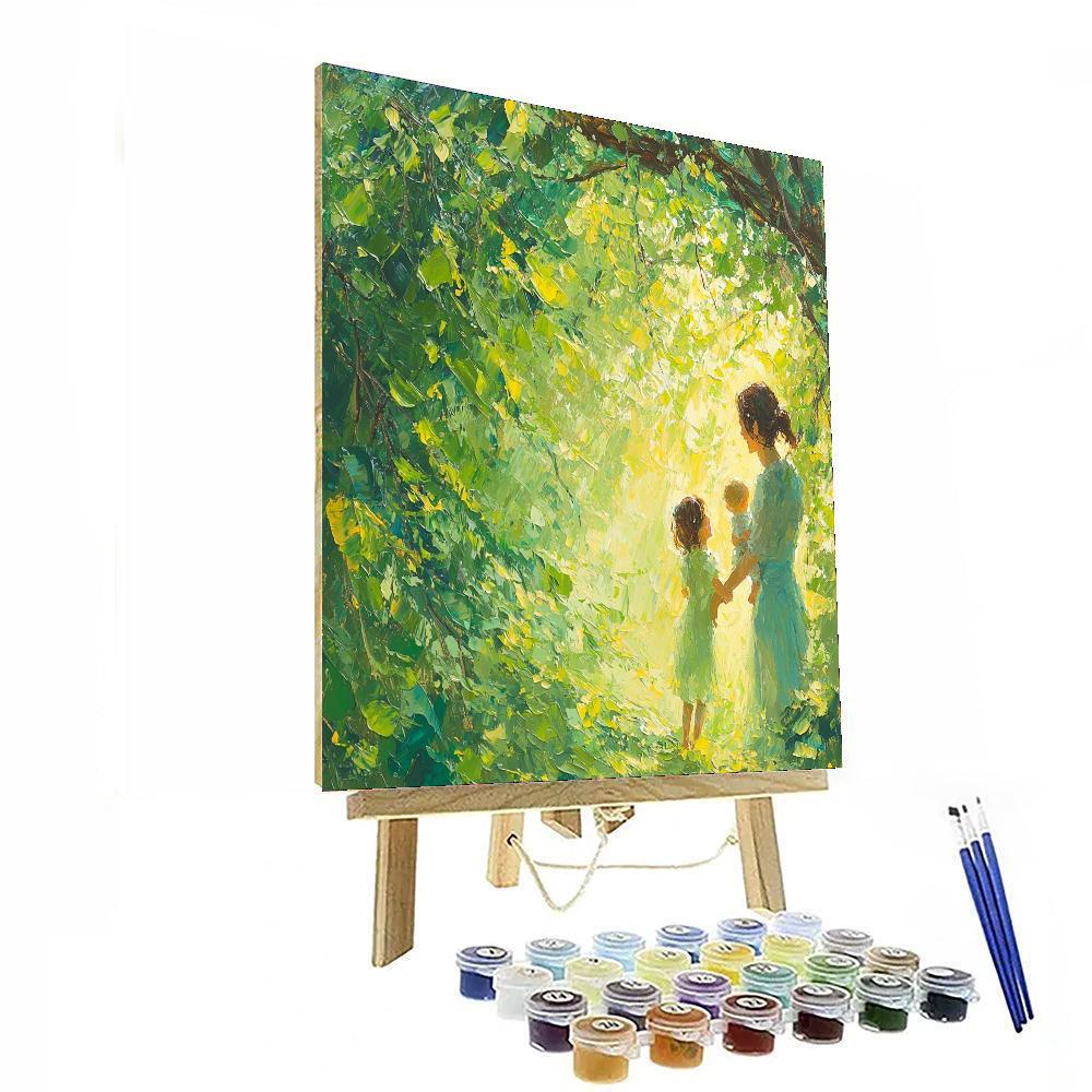 Magic Under The Canopy DIY Paint By Numbers