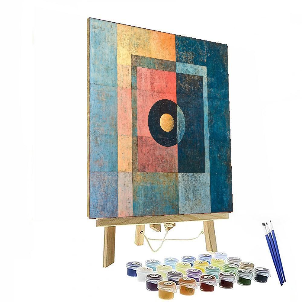 Max Ernst Inspired Veils Of Mystique  Paint By Number