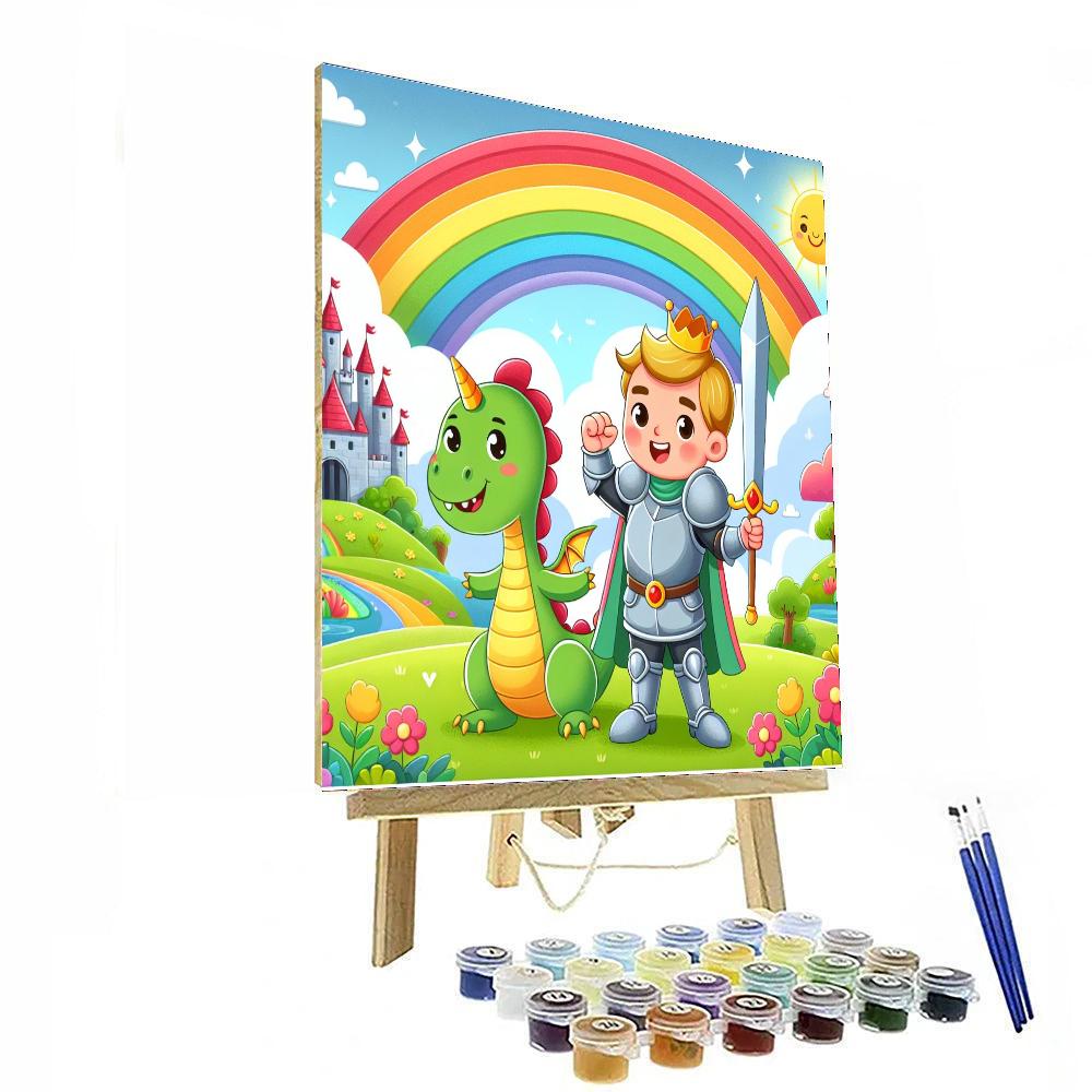 Epic Fantasy Adventure Painting Number Kit