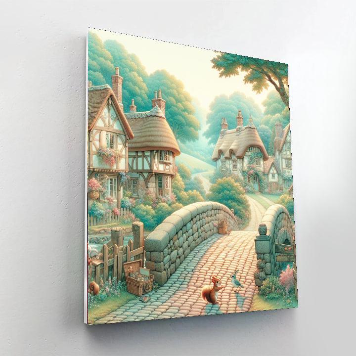 Vintage Fairytale Charm Paint By Number