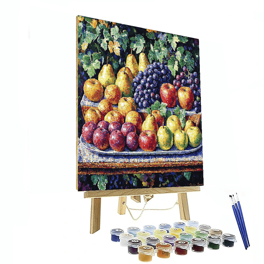 Paul Cézanne Inspired Fruits Of The Garden  Paint By Numbers