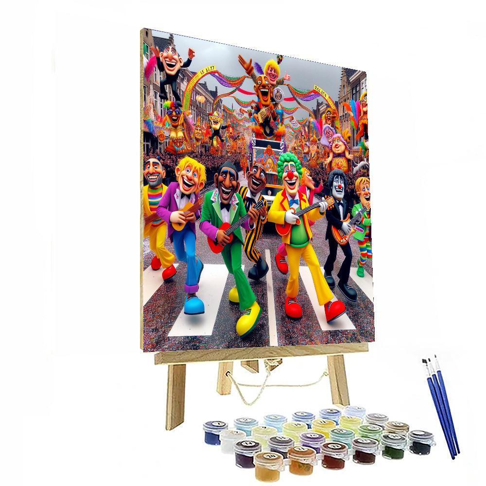 The Carnival Of Aalst - Belgium DIY Paint By Numbers